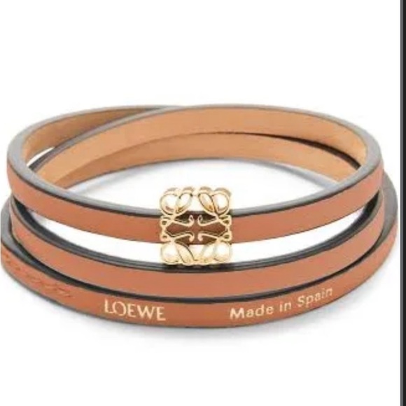 Loewe Leather Bracelet Twist Bangle - Picture 4 of 4